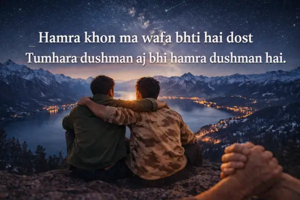 dosti attitude shayari in hindi