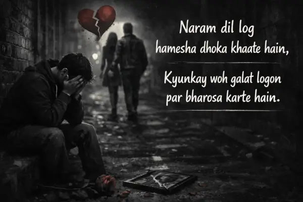 Bewafa Dard Bhari Shayari In  Hindi 
