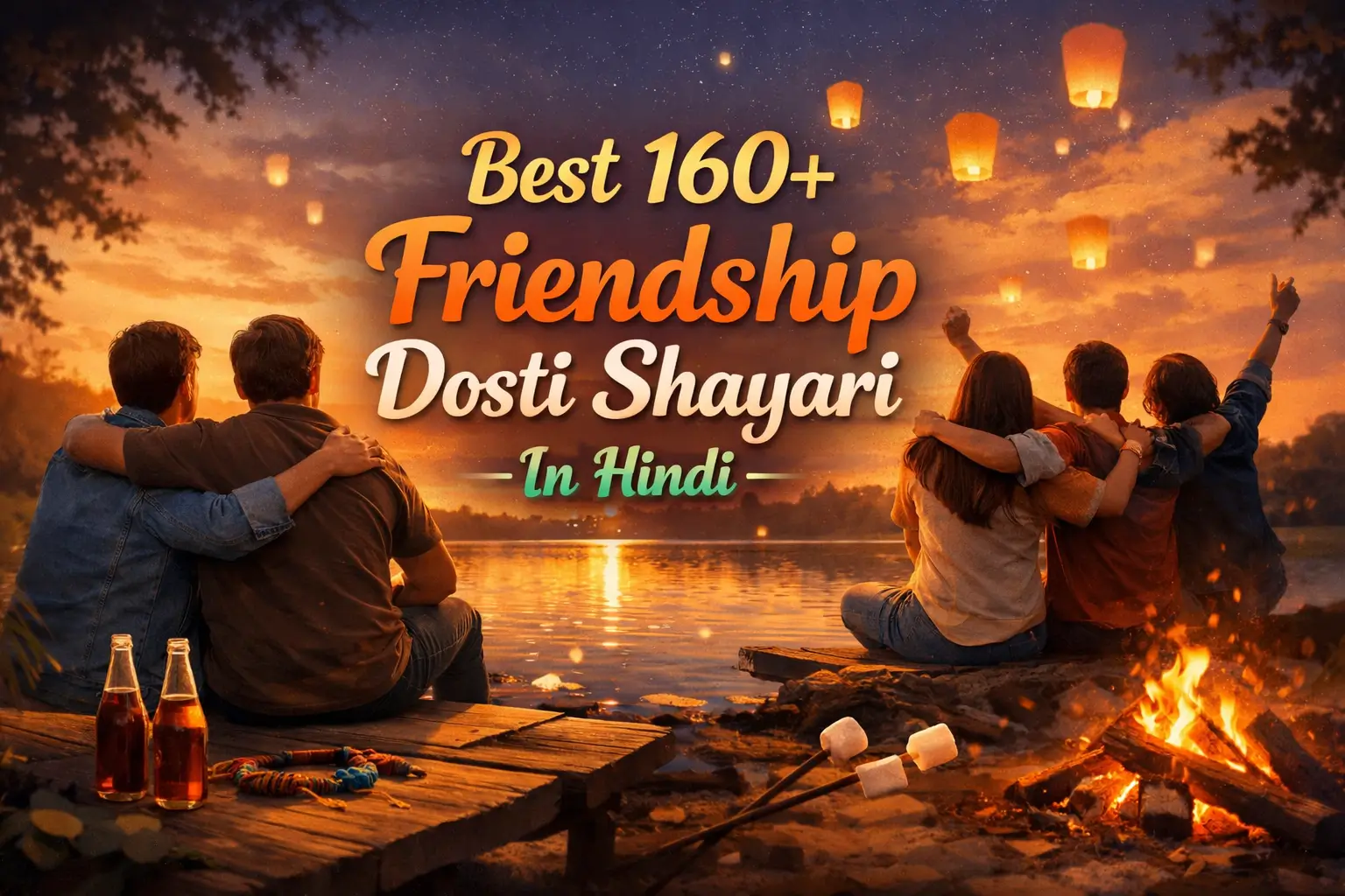 Best 160+ Friendship Dosti Shayari In Hindi