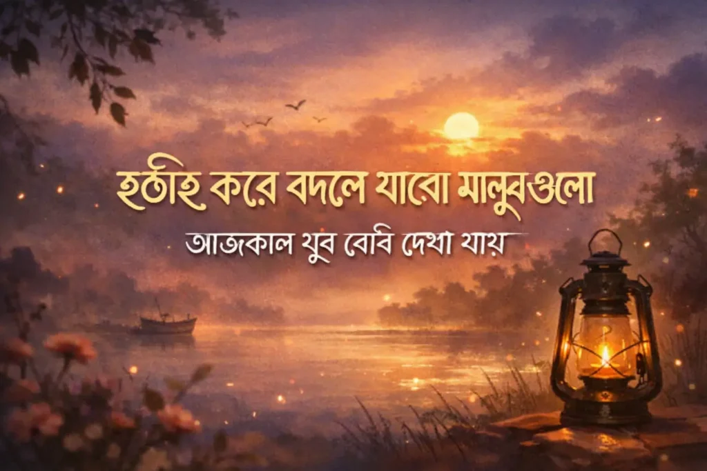 Love Emotinal Breakup shayari in bengali