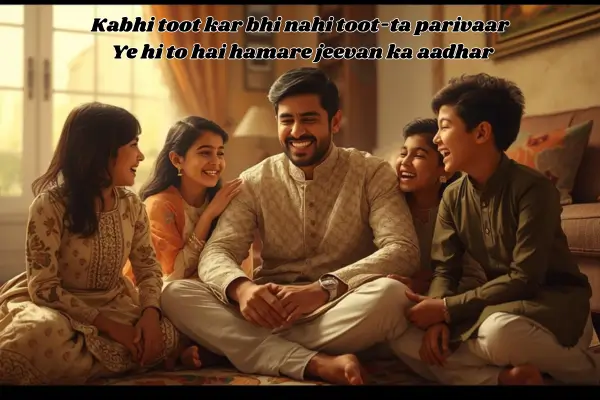 Family Shayari In Hindi English