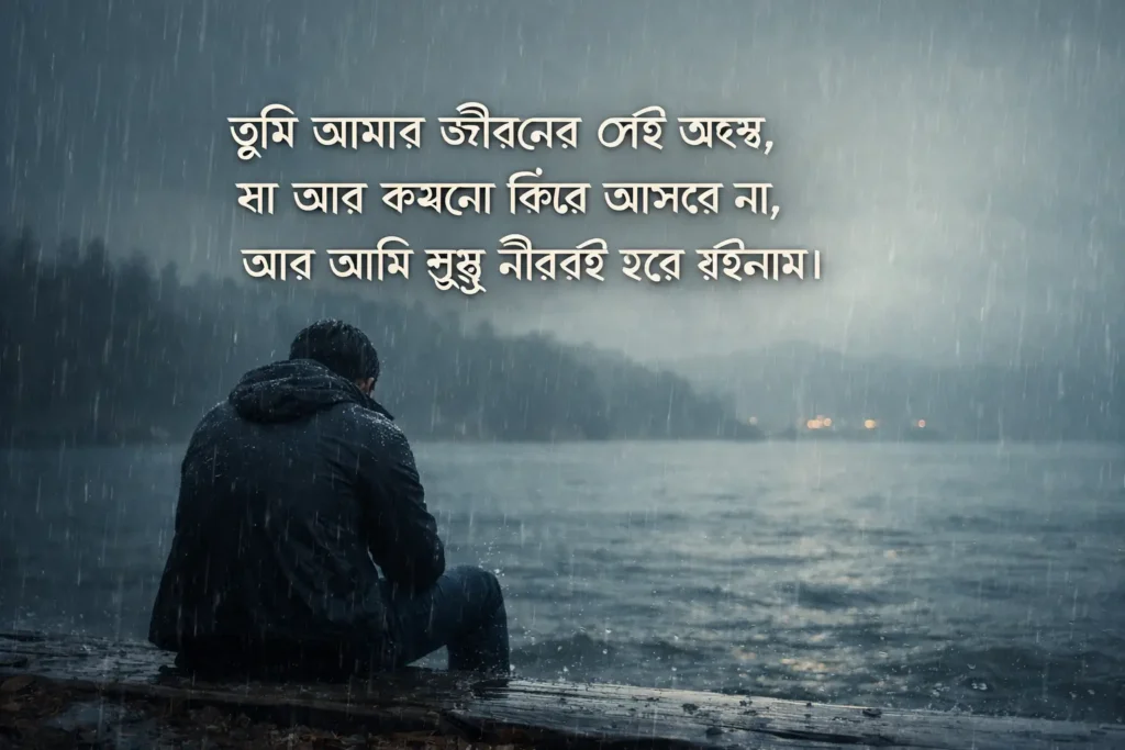 sad shayari in bengali