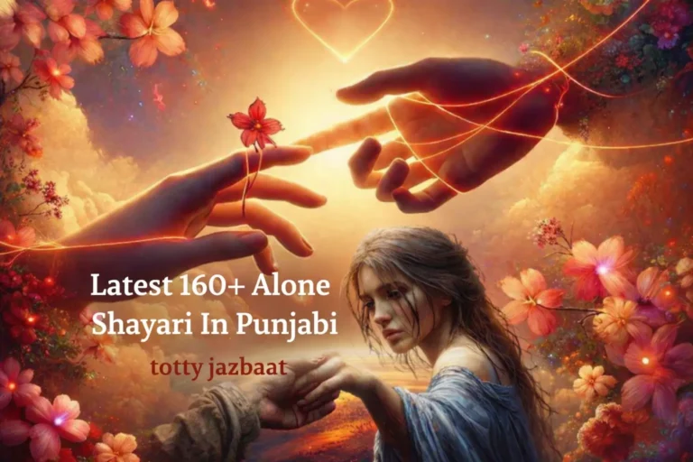 Latest 160+ Alone Shayari In Punjabi | totty jazbaat