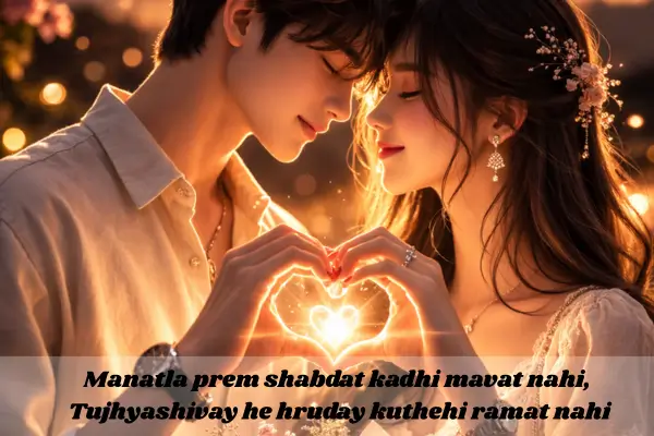 Heart Touching Love Shayari In Marathi