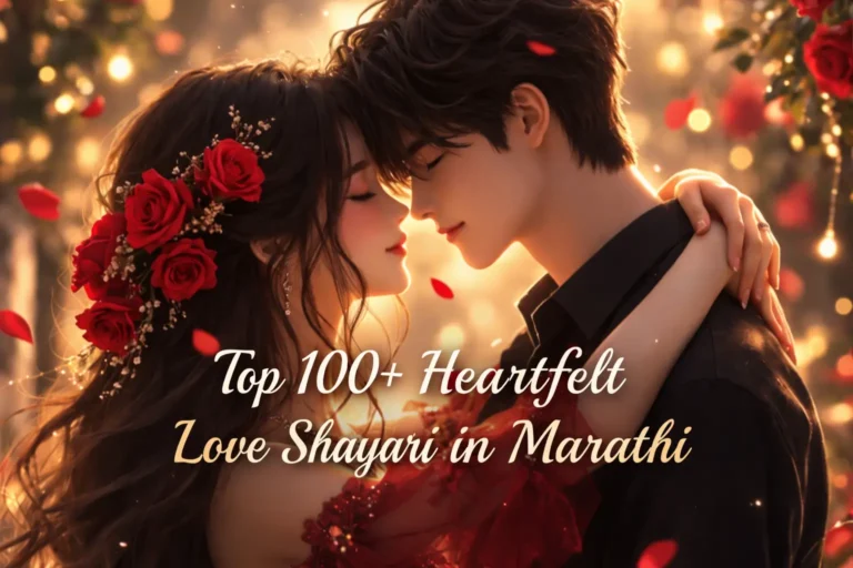 Top 100+ Heartfelt Love Shayari in Marathi